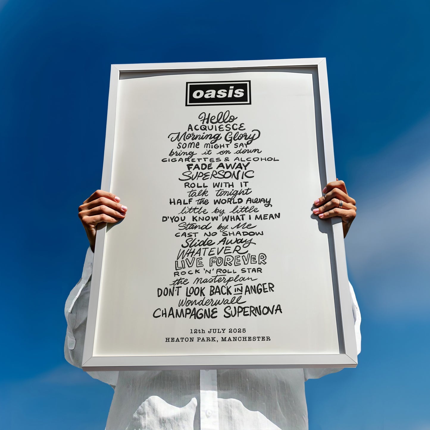 Oasis 2025 - Set List (all dates)