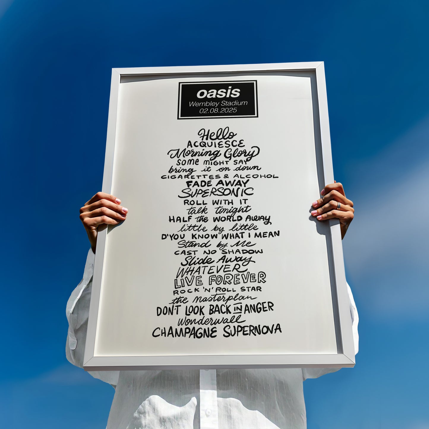 Oasis 2025 - Setlist (all Dates)