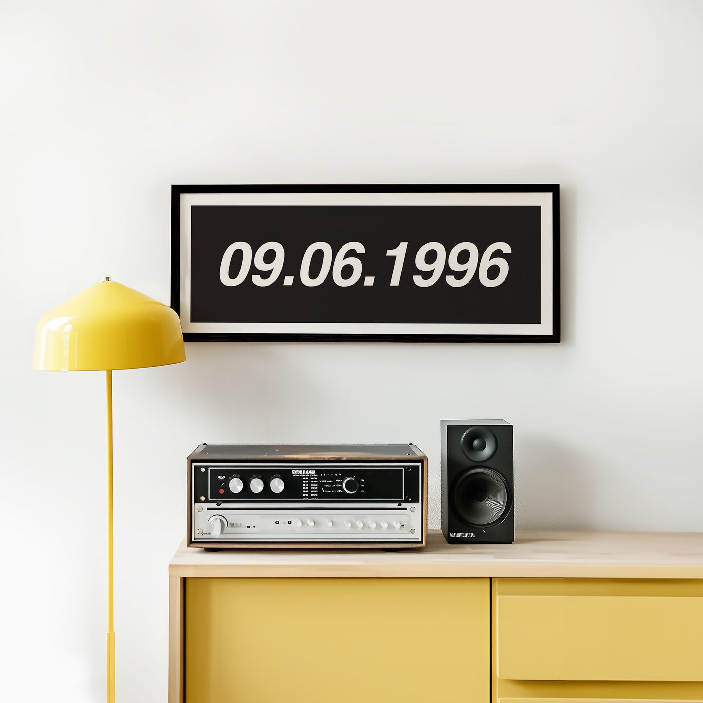 Personalised Oasis Style - Date Print