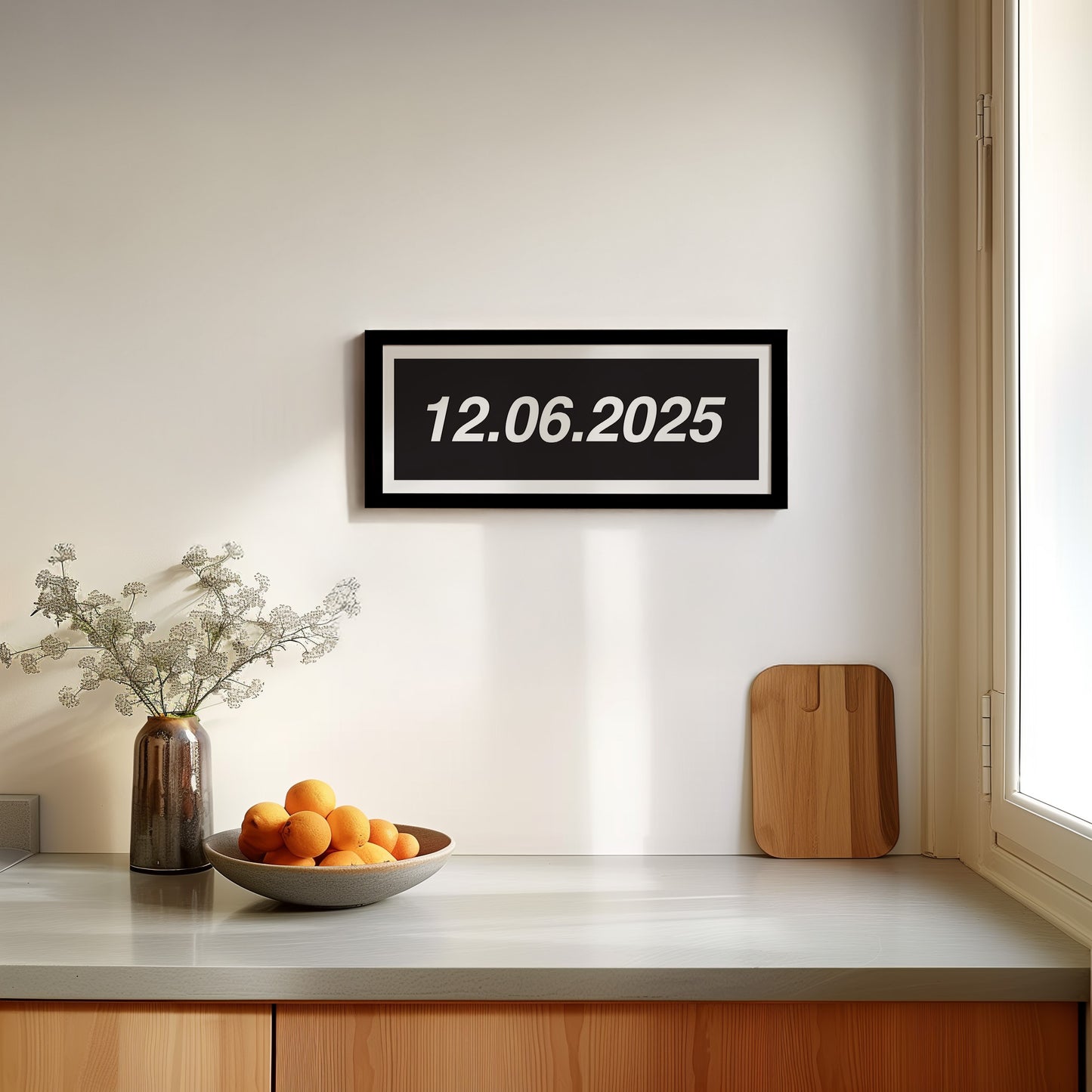 Personalised Oasis Style - Date Print