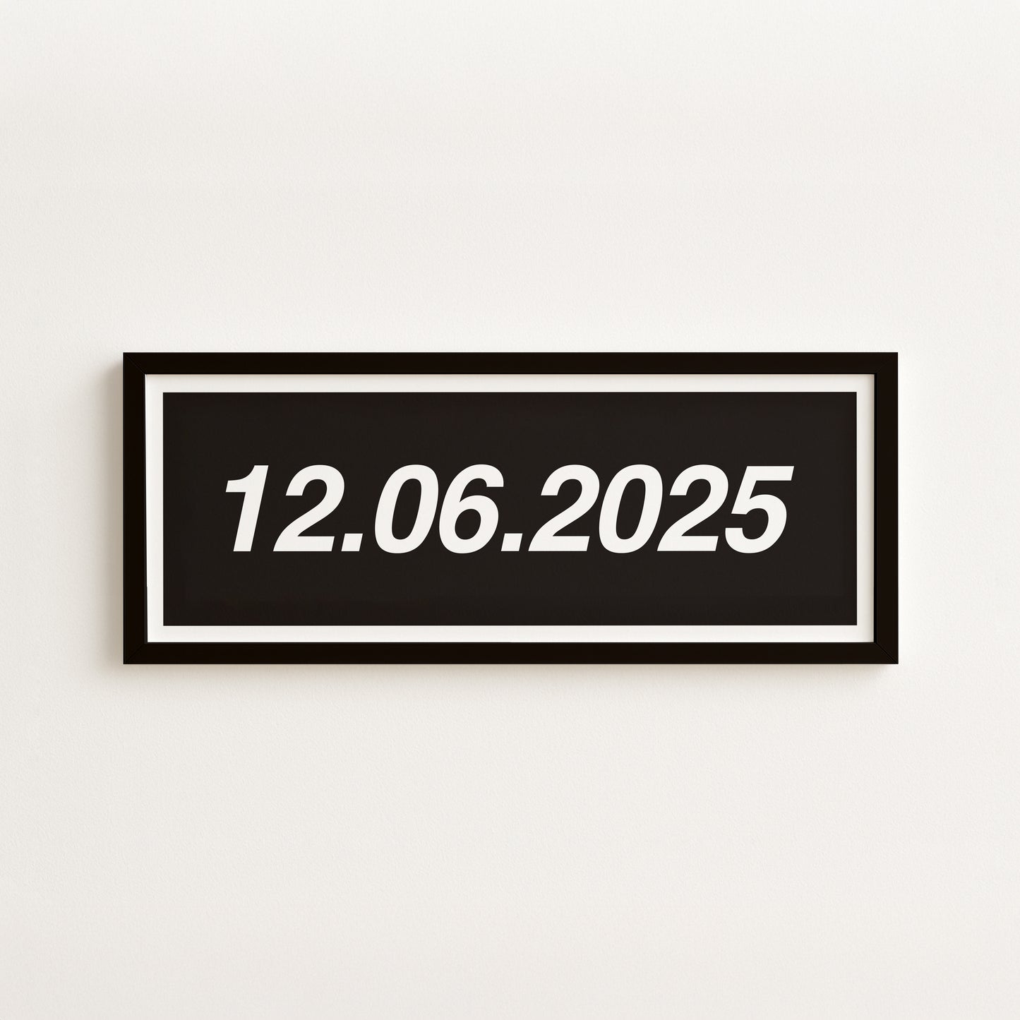 Personalised Oasis Style - Date Print